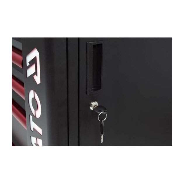 Шафа-візок для інструментів YATO, 7 шуфлядів, кодовий замок, 982x755x455 мм, фото , изображение 17 | SNABZHENIE.com.ua
