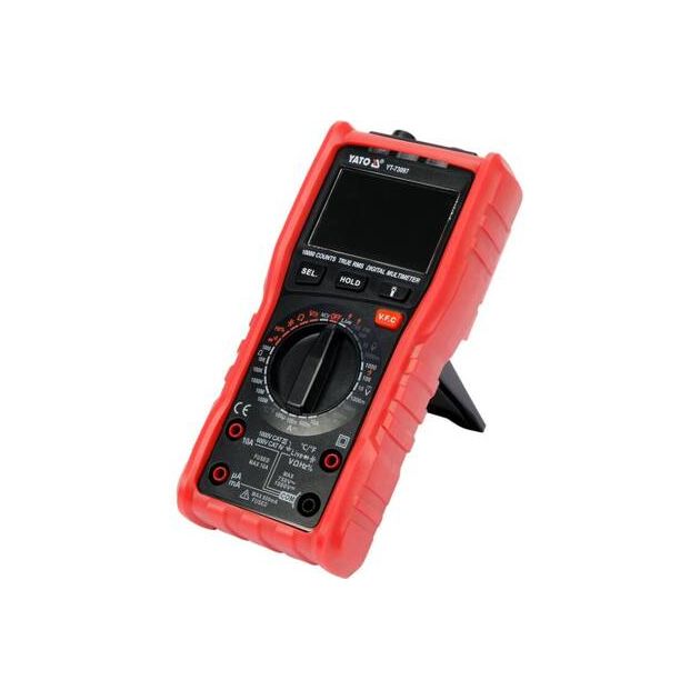 Мультиметр YATO TRUE RMS з LCD-екраном, діапазон 9999, фото , изображение 3 | SNABZHENIE.com.ua Мультиметр YATO TRUE RMS з LCD-екраном, діапазон 9999, фото , изображение 3 | SNABZHENIE.com.ua