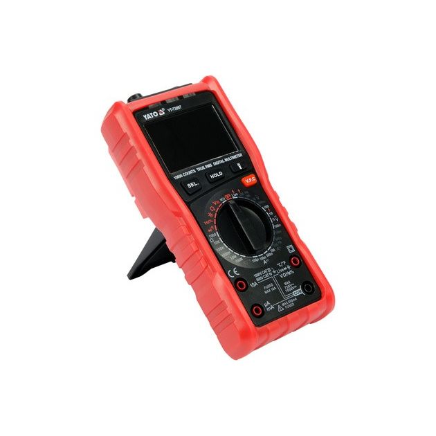 Мультиметр YATO TRUE RMS з LCD-екраном, діапазон 9999, фото , изображение 7 | SNABZHENIE.com.ua Мультиметр YATO TRUE RMS з LCD-екраном, діапазон 9999, фото , изображение 7 | SNABZHENIE.com.ua
