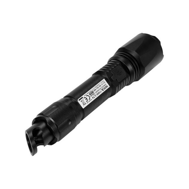 Ліхтар світлодіодний акумуляторний YATO Li-Ion 3.7 В, 2200 мАг, 5 режимів, 900 Lm, зарядний USB пристрій, фото , зображення 4 | SNABZHENIE.com.ua