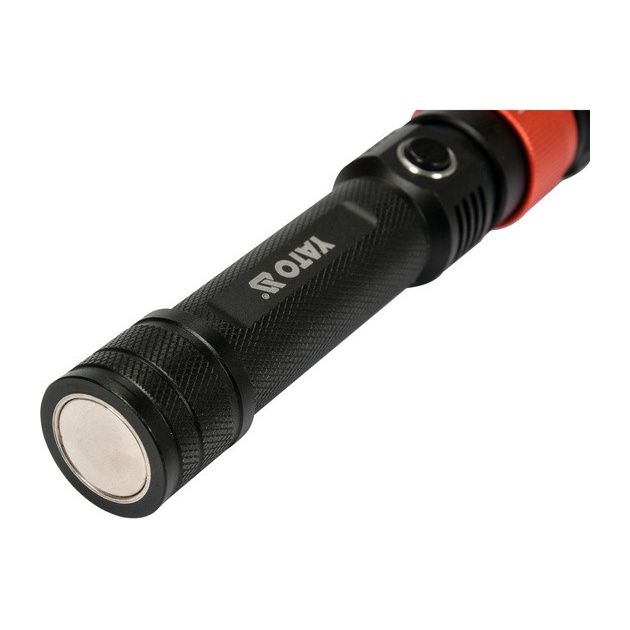 Ліхтар YATO 3 в 1 для ремонту з зарядним пристроєм у футлярі, фото , изображение 10 | SNABZHENIE.com.ua