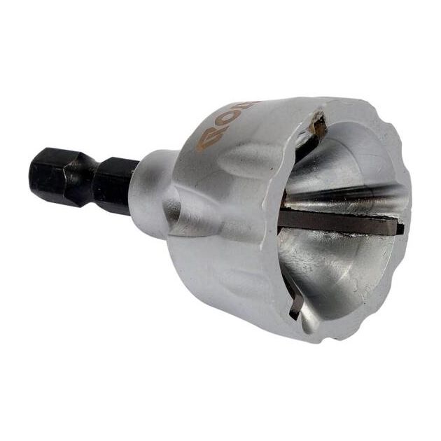 Знімач фаски YATO на 6-гран. шпинделі 1/4", Ø 3-19 мм, глиб. 12 мм, фото , изображение 6 | SNABZHENIE.com.ua