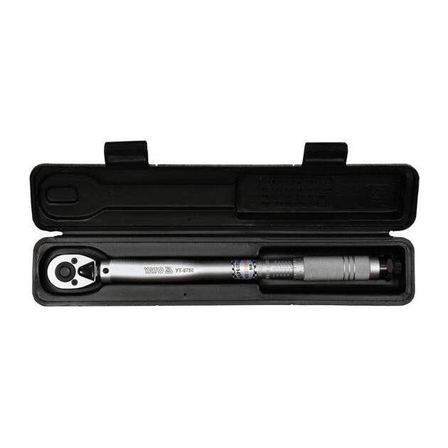 Динамометричний ключ YATO: квадрат 3/8, F= 19-110 Нм, L= 366 мм, фото , зображення 6 | SNABZHENIE.com.ua Динамометричний ключ YATO: квадрат 3/8, F= 19-110 Нм, L= 366 мм, фото , зображення 6 | SNABZHENIE.com.ua