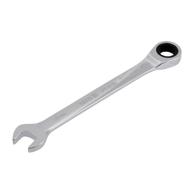 Ключ ріжково-накидний YATO 13 мм з тріщаткою, L= 180 мм, фото , изображение 2 | SNABZHENIE.com.ua