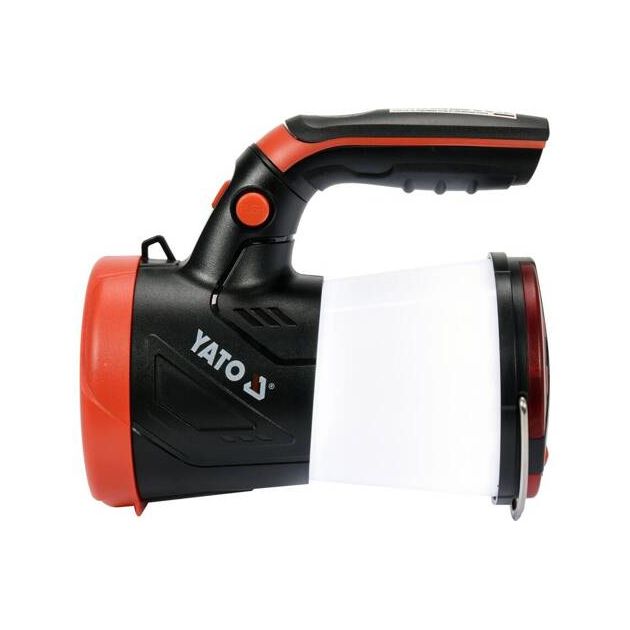 Ліхтар LED-діодний акумуляторний YATO Li-Ion 3.7 В, 15 Вт, 600-1200 Лм, з ручкою, зарядний USB пристрій, фото , зображення 3 | SNABZHENIE.com.ua