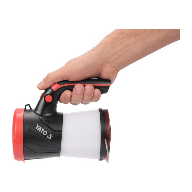 Ліхтар LED-діодний акумуляторний YATO Li-Ion 3.7 В, 15 Вт, 600-1200 Лм, з ручкою, зарядний USB пристрій, фото , зображення 21 | SNABZHENIE.com.ua