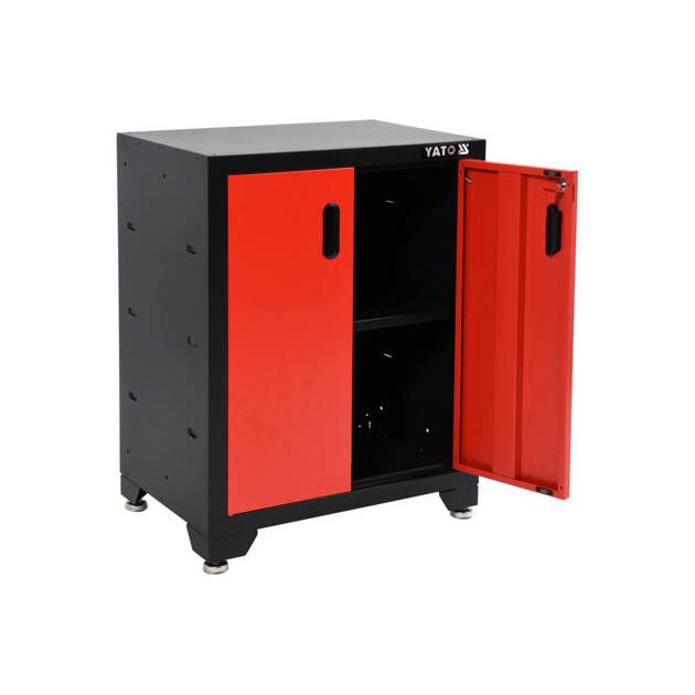 Шкаф для мастерской YATO с 1 полкой, 660 x 457 x 863 мм, фото , изображение 12 | SNABZHENIE.com.ua Шкаф для мастерской YATO с 1 полкой, 660 x 457 x 863 мм, фото , изображение 12 | SNABZHENIE.com.ua