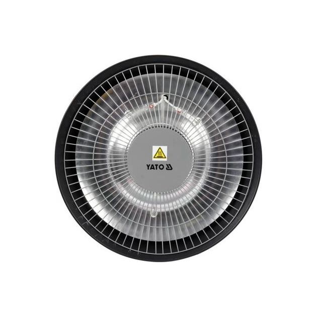 Інфрачервоний обігрівач, підвісний до стелі YATO, електрична мережа - 230 В, 1500 Вт, діапазон - 9-12 м., фото , зображення 3 | SNABZHENIE.com.ua Інфрачервоний обігрівач, підвісний до стелі YATO, електрична мережа - 230 В, 1500 Вт, діапазон - 9-12 м., фото , зображення 3 | SNABZHENIE.com.ua