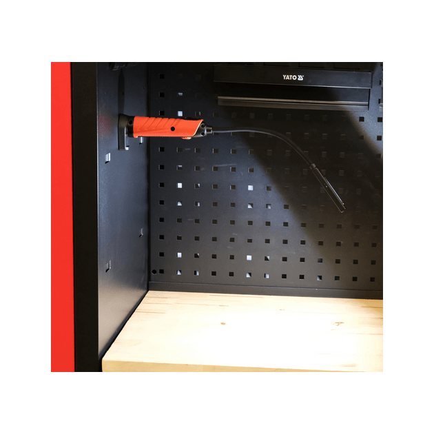 Лампа светодиодная YATO 3.7 В, аккумулятор Li-Ion, 2 режима, USB зарядка, фото , изображение 14 | SNABZHENIE.com.ua