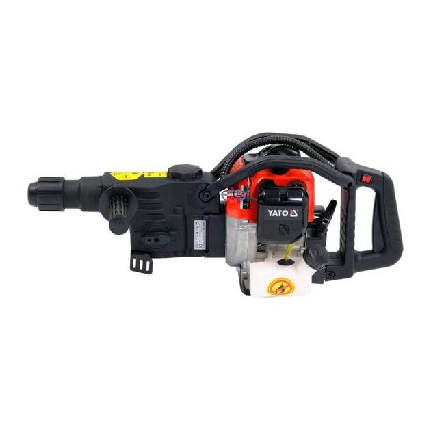 Бензомолот відбійно-обертовий YATO, з SDS MAX захопом,P= 1.3кВт,J=45 Дж,3200 уд/хв,бак-1,3л,0,6л/год, фото , зображення 2 | SNABZHENIE.com.ua