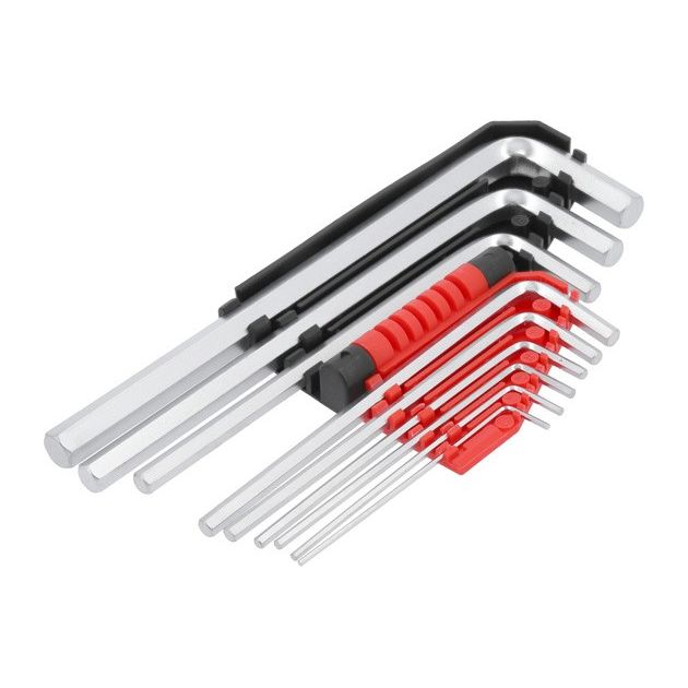 Ключі 6-гранні Г-подібні YATO: Cr-V, М 1,5-10 мм, 9 шт. [6/36], фото , зображення 4 | SNABZHENIE.com.ua