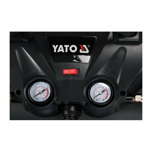 Компрессор аккумуляторный YATO 36 В, 800 В, 6 л, 8 Бар, 98 л/мин, фото , изображение 4 | SNABZHENIE.com.ua