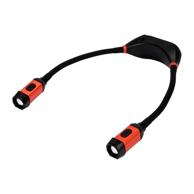 Ліхтарі 2 COB-діодні нашийні YATO з живленням від Li-Ion акумулятора 3,7 В 2000 мАгод, 2 по 150 Lm, фото , зображення 3 | SNABZHENIE.com.ua