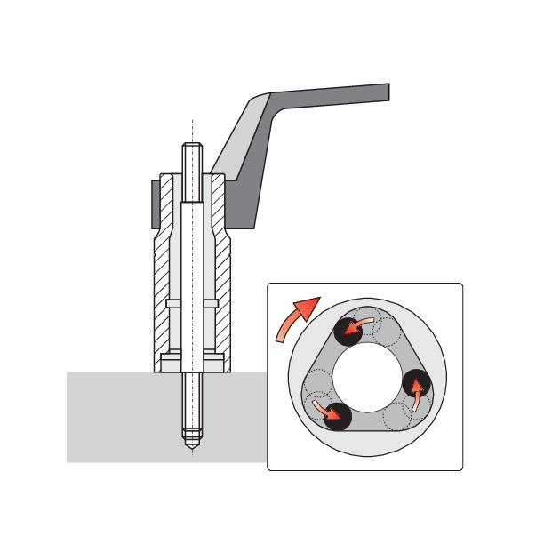 Набор для удаления сломанных винтов YATO 3/8 и 1/2, 17 элем., фото , изображение 4 | SNABZHENIE.com.ua