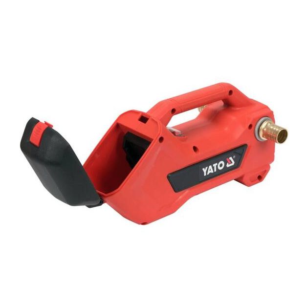 Насос для води та олії акумуляторний -18В YATO 380 Вт, 1800 л/год, макс. висота - 22 м, макс. глибина - 9 м (БЕЗ АКУМУЛЯТОРА), фото , зображення 12 | SNABZHENIE.com.ua