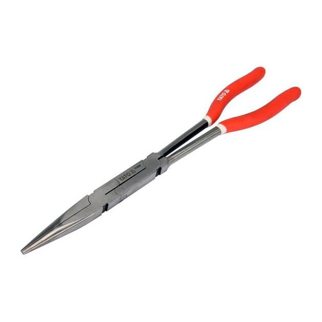 Щипцы прямые удлиненные YATO с 2 шарнирами, L=340 мм, HRC 50, фото , изображение 3 | SNABZHENIE.com.ua Щипцы прямые удлиненные YATO с 2 шарнирами, L=340 мм, HRC 50, фото , изображение 3 | SNABZHENIE.com.ua