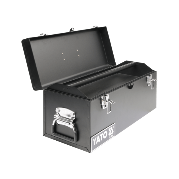 Металлический ящик для инструмента YATO 510x220x240 мм (YT-0886), фото , изображение 9 | SNABZHENIE.com.ua