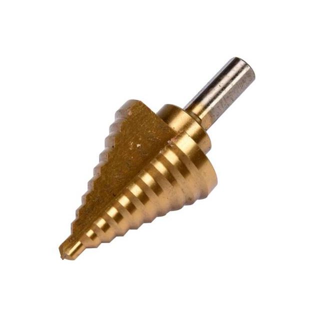 Сверло коническое титановое YATO HSS 6-35 мм, L=75/45 мм (YT-44739), фото , изображение 3 | SNABZHENIE.com.ua Сверло коническое титановое YATO HSS 6-35 мм, L=75/45 мм (YT-44739), фото , изображение 3 | SNABZHENIE.com.ua