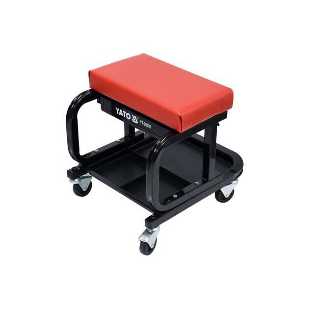 Табурет на колесах YATO з ящиками, 440 x 360 x 390 мм, 150 кг (YT-08791), фото , зображення 6 | SNABZHENIE.com.ua Табурет на колесах YATO з ящиками, 440 x 360 x 390 мм, 150 кг (YT-08791), фото , зображення 6 | SNABZHENIE.com.ua
