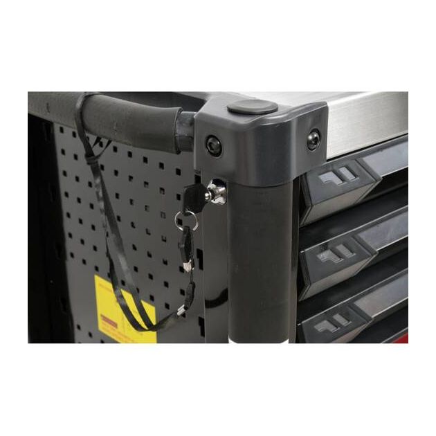 Шафа-візок для інструментів YATO, 7 шуфлядів, 977x725x480 мм, фото , изображение 16 | SNABZHENIE.com.ua