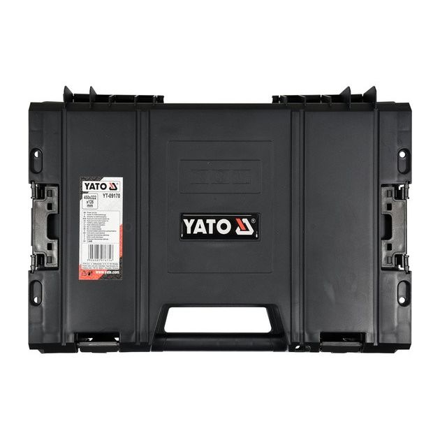 Ящик для электроинструментов YATO, 450x322x126 мм, водонепроницаемый, фото , изображение 6 | SNABZHENIE.com.ua