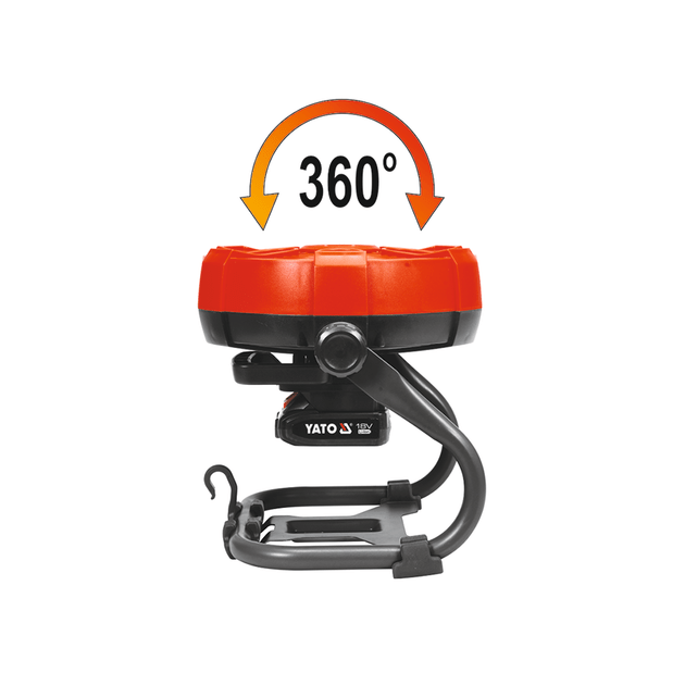 Вентилятор з гібридним живленням YATO, акум.-18 В, лопасти 230 мм, обертання - 360 ° (без акумулятора), фото , зображення 20 | SNABZHENIE.com.ua Вентилятор з гібридним живленням YATO, акум.-18 В, лопасти 230 мм, обертання - 360 ° (без акумулятора), фото , зображення 20 | SNABZHENIE.com.ua