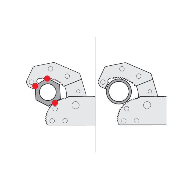 Ключ трубный YATO быстронаставной 16-38 мм, L = 300 мм, фото , изображение 4 | SNABZHENIE.com.ua