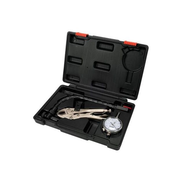 Тестер для контроля бития тормозных дисков YATO, до 10 мм, 0,01 мм., фото , изображение 2 | SNABZHENIE.com.ua