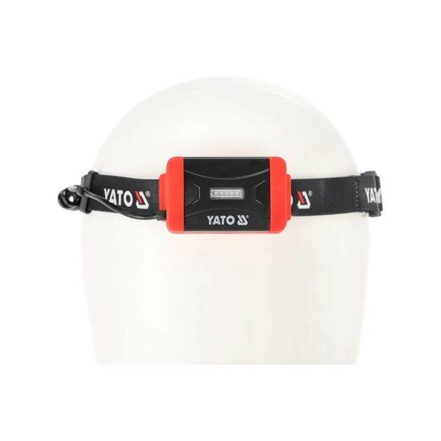 Ліхтар діодний на чоло YATO 3х ААА, 5 режимів світла + червоний позаду, фото , зображення 19 | SNABZHENIE.com.ua