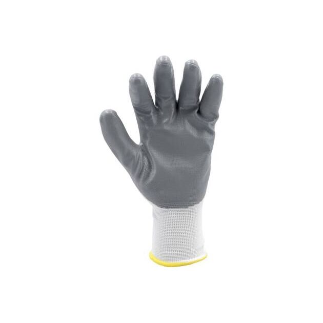 Перчатки рабочие YATO бело-серые, размер 10 (YT-7474), фото , изображение 9 | SNABZHENIE.com.ua