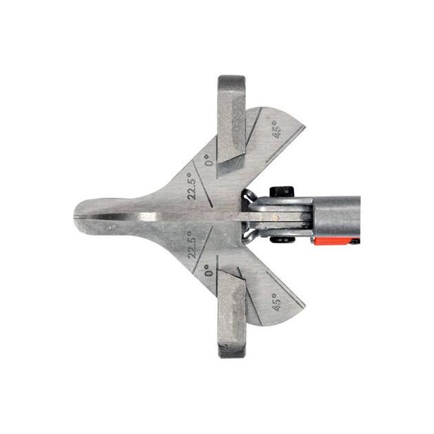 Ножницы YATO для пластика и резины 245 мм, углы 22.5° и 45°, фото , изображение 6 | SNABZHENIE.com.ua