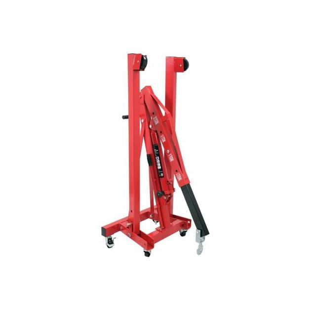 Кран подкатний гідравлічний, розкладний YATO, вантажопідйомність 2 т, висота 157 см, діапазон 2,5-230 см (YT-55557), фото , зображення 9 | SNABZHENIE.com.ua Кран подкатний гідравлічний, розкладний YATO, вантажопідйомність 2 т, висота 157 см, діапазон 2,5-230 см (YT-55557), фото , зображення 9 | SNABZHENIE.com.ua