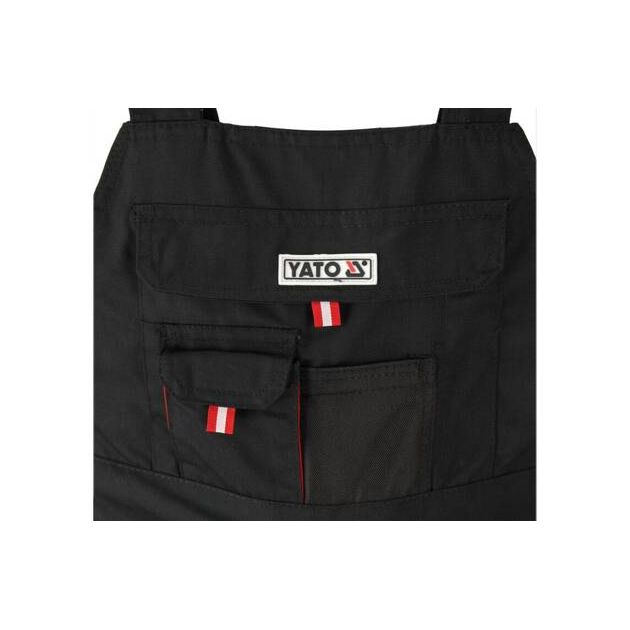 Рабочий комбинезон YATO черно-красный, размер M (YT-8031), фото , изображение 12 | SNABZHENIE.com.ua Рабочий комбинезон YATO черно-красный, размер M (YT-8031), фото , изображение 12 | SNABZHENIE.com.ua