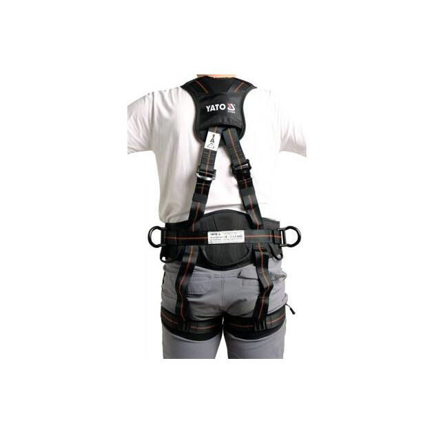 Шлейки з бедровим поясом для безпеки висотних робіт YATO [5], фото , зображення 8 | SNABZHENIE.com.ua
