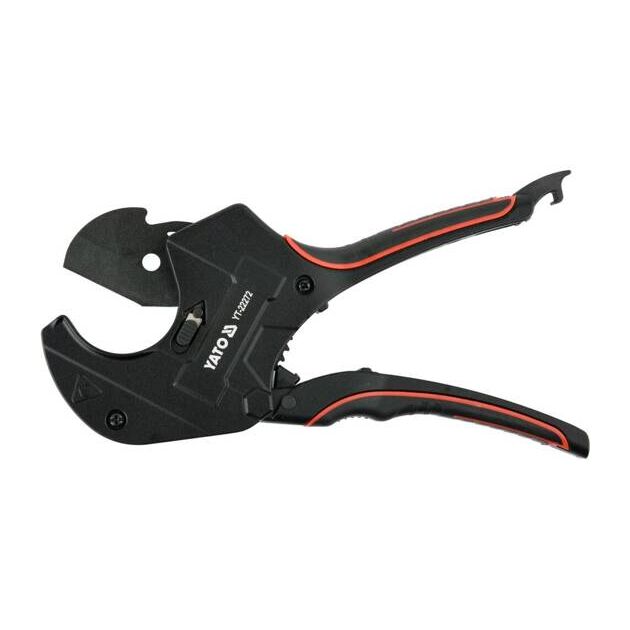 Труборез для ПВХ труб YATO мах 50 мм, алюмінієвий корпус, ручка ABS + TPR (YT-22272), фото , зображення 6 | SNABZHENIE.com.ua Труборез для ПВХ труб YATO мах 50 мм, алюмінієвий корпус, ручка ABS + TPR (YT-22272), фото , зображення 6 | SNABZHENIE.com.ua