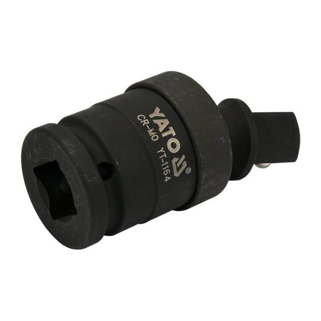 Переходник карданний ударний, квадрат 3/4, довжина 102 мм YATO (YT-1164), фото , зображення 3 | SNABZHENIE.com.ua Переходник карданний ударний, квадрат 3/4, довжина 102 мм YATO (YT-1164), фото , зображення 3 | SNABZHENIE.com.ua