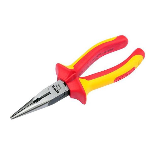 Щипці полукруглі прямі 160 мм, подовжені електромонтажні з ізоляцією 1000 V YATO (YT-21154), фото , зображення 3 | SNABZHENIE.com.ua Щипці полукруглі прямі 160 мм, подовжені електромонтажні з ізоляцією 1000 V YATO (YT-21154), фото , зображення 3 | SNABZHENIE.com.ua