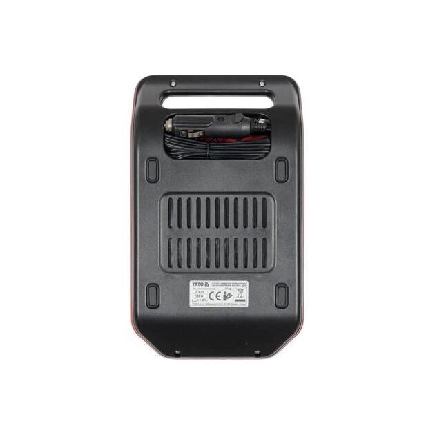 Автомобильный компрессор YATO: 12В, 120Вт, 1 МПа, 25л/мин, 3 м кабель, фото , изображение 13 | SNABZHENIE.com.ua