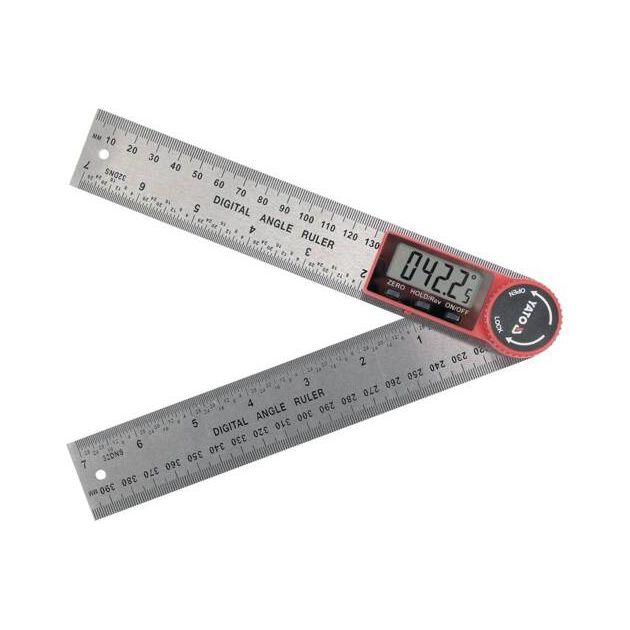 Электронный угломер YATO, 200 мм, 0-360°, батарея 3V CR2032, фото , изображение 5 | SNABZHENIE.com.ua