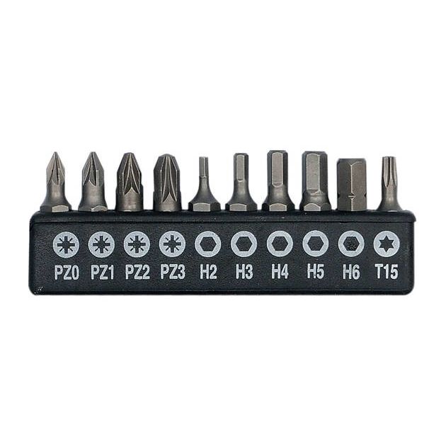 Отвертка-держатель з гнучким стержнем та насадками 1/4; набір 31 шт. YATO (YT-25972), фото , зображення 6 | SNABZHENIE.com.ua