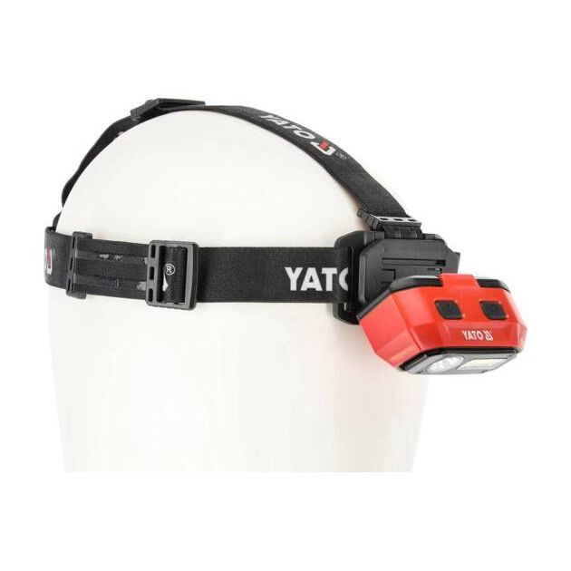 Ліхтар COB-діодний на чоло YATO з датчиком руху, живлення від Li-Ion акумулятора 3,7 В 2200 мАгод, 800 Lm, фото , зображення 21 | SNABZHENIE.com.ua