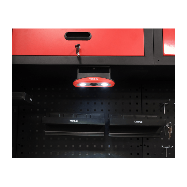 Переносной светильник YATO 3,7 В, Li-Ion, 2000 Лм, 2 динамика по 15 Вт, USB., фото , изображение 23 | SNABZHENIE.com.ua