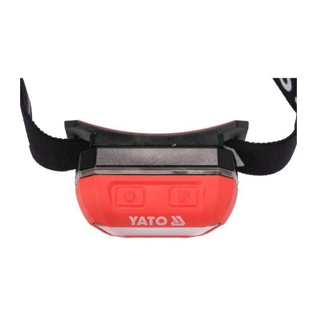 Ліхтар діодний YATO, 3,7 В, 1500 мАг, 160 Lm, USB зарядка, фото , изображение 10 | SNABZHENIE.com.ua