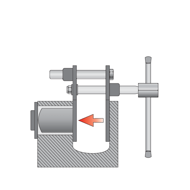 Пристрій для розжимання тормозних циліндрів YATO в діапазоні 10-65 мм (YT-0610), фото , зображення 3 | SNABZHENIE.com.ua Пристрій для розжимання тормозних циліндрів YATO в діапазоні 10-65 мм (YT-0610), фото , зображення 3 | SNABZHENIE.com.ua