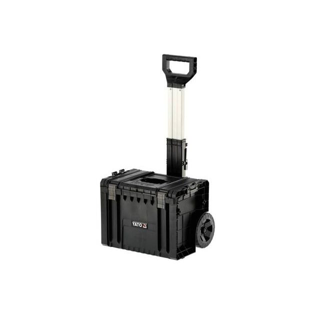 Ящик для инструментов YATO на колесах, 686х450х380 мм, модуль 35В S12, фото , изображение 3 | SNABZHENIE.com.ua