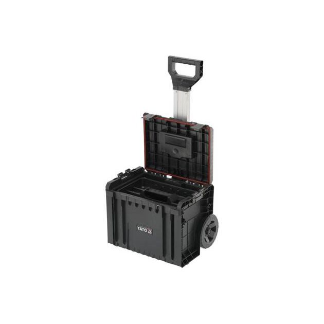Ящик для инструментов YATO на колесах, 686х450х380 мм, модуль 35В S12, фото , изображение 12 | SNABZHENIE.com.ua
