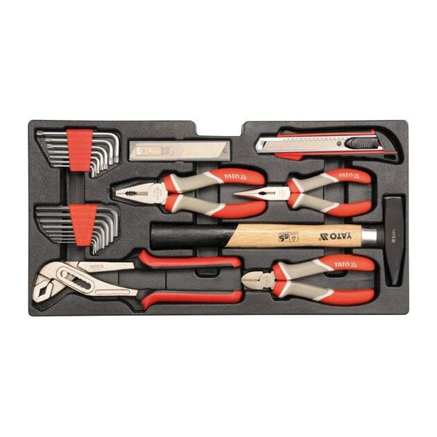 Ящик с инструментами YATO 80 шт. (YT-38951), фото , изображение 9 | SNABZHENIE.com.ua