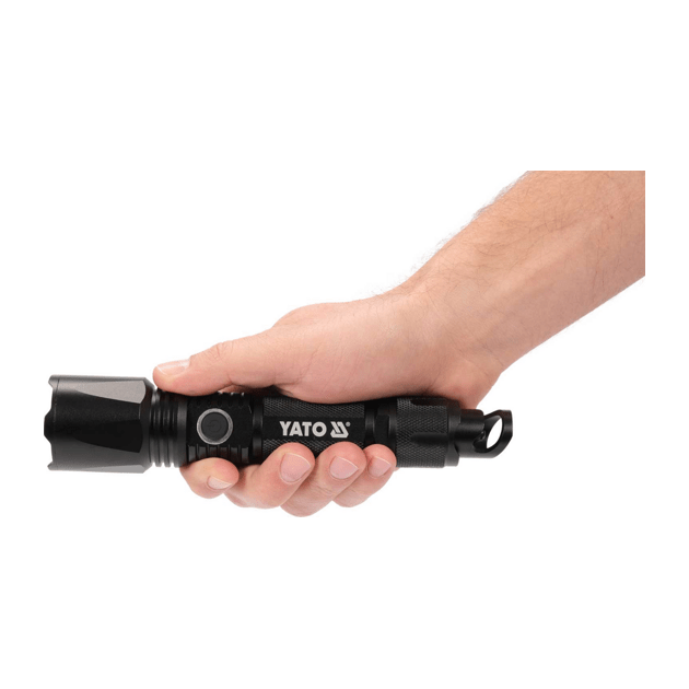 Ліхтар світлодіодний акумуляторний YATO Li-Ion 3.7 В, 2200 мАг, 5 режимів, 900 Lm, зарядний USB пристрій, фото , зображення 19 | SNABZHENIE.com.ua