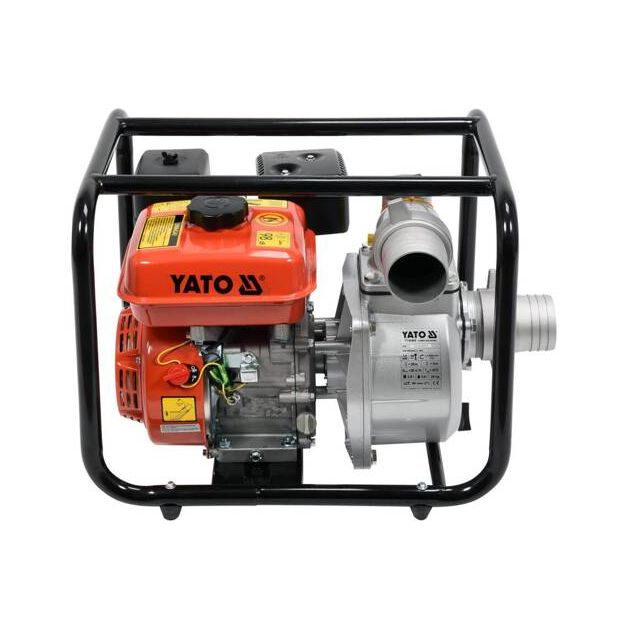 Мотопомпа YATO 3 5.9 л.с. 60 м³/год YT-85402 - высокая производительность, фото , изображение 3 | SNABZHENIE.com.ua Мотопомпа YATO 3 5.9 л.с. 60 м³/год YT-85402 - высокая производительность, фото , изображение 3 | SNABZHENIE.com.ua