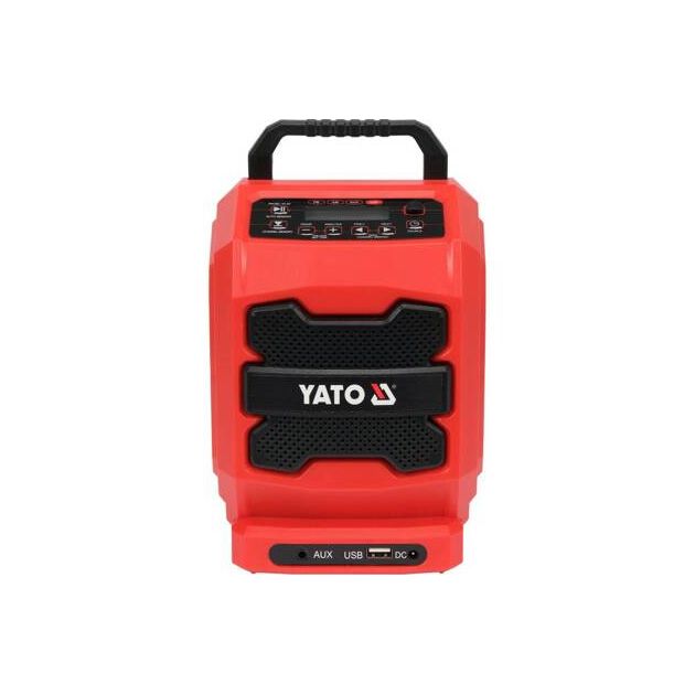 Радио от сети 230 В и аккумулятора Li-Ion 18 В YATO, 3 Вт, FM, AM, Blu, фото , изображение 4 | SNABZHENIE.com.ua